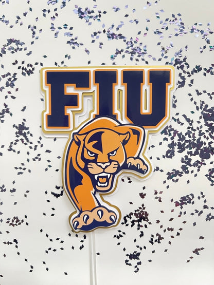 Graduation Cake Topper, USF, UF, FIU, FAU, FSU Cake Topper