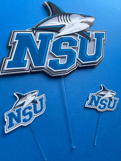 Cake Topper and Cupcake Topper Graduation Party Decorations