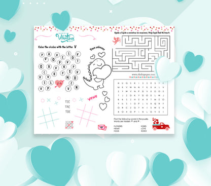 Digital Worksheets Valentine's