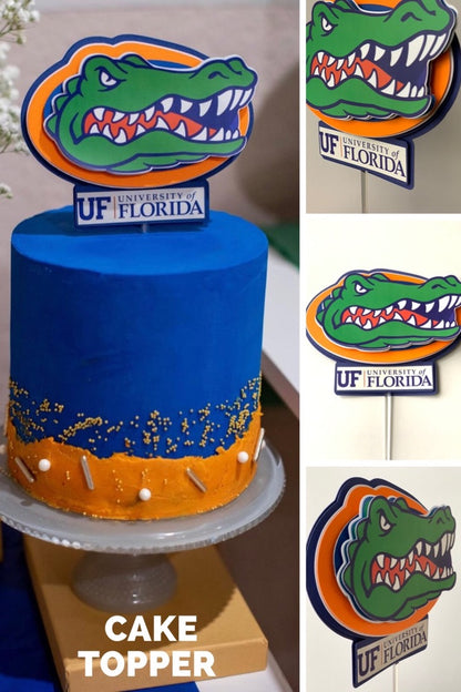 Graduation Cake Topper, USF, UF, FIU, FAU, FSU Cake Topper