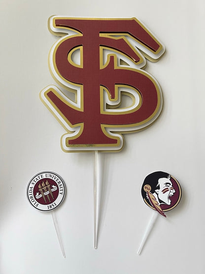 Cake Topper and Cupcake Topper Graduation Party Decorations