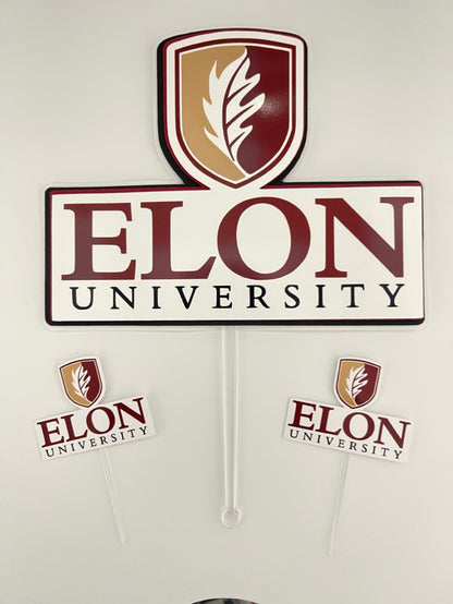 Cake Topper and Cupcake Topper Graduation Party Decorations