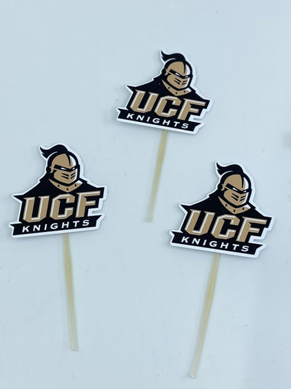 Cupcake Topper University, UCF, FIU, FAMU, Virginia, USF, UF Cupcake Topper